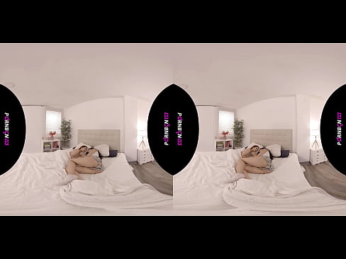 ❤️ PORNBCN VR Twa jonge lesbiennes wurde geil wekker yn 4K 180 3D firtuele realiteit Geneva Bellucci Katrina Moreno ️❌ Just porno by wy