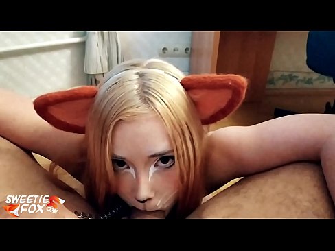 ❤️ Kitsune slikke dick en cum yn har mûle ️❌ Just porno by wy